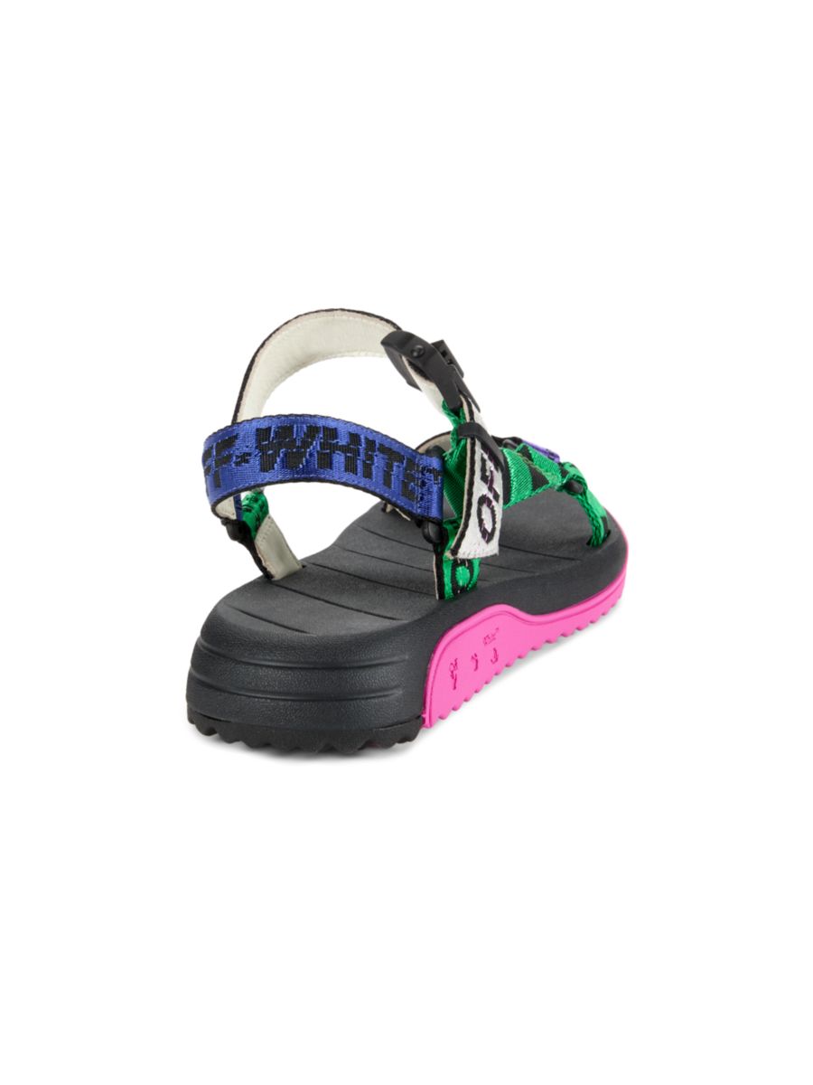 Сандалии New Trek Industrial Off-White, цвет Fuchsia Green — фото 3