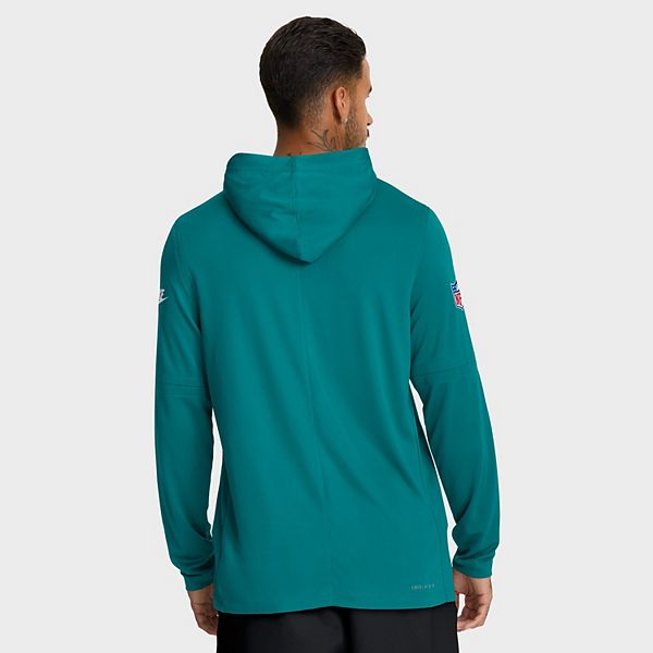 Мужская толстовка с длинным рукавом Miami Dolphins Big & Tall Alt Pack Dri-FIT Nike — фото 3