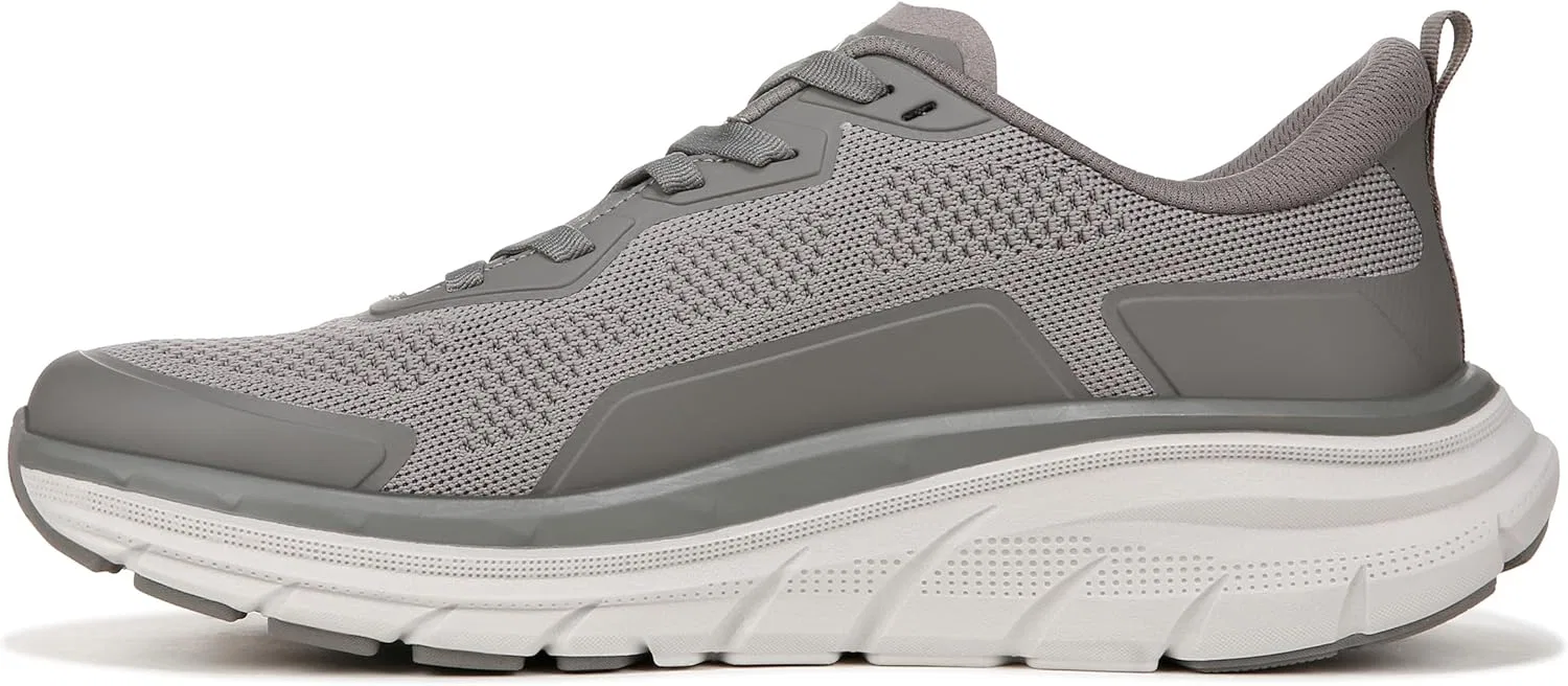 Мужские кроссовки Vionic Walk Max на шнуровке, 2-Charcoal Grey Knit — фото 2
