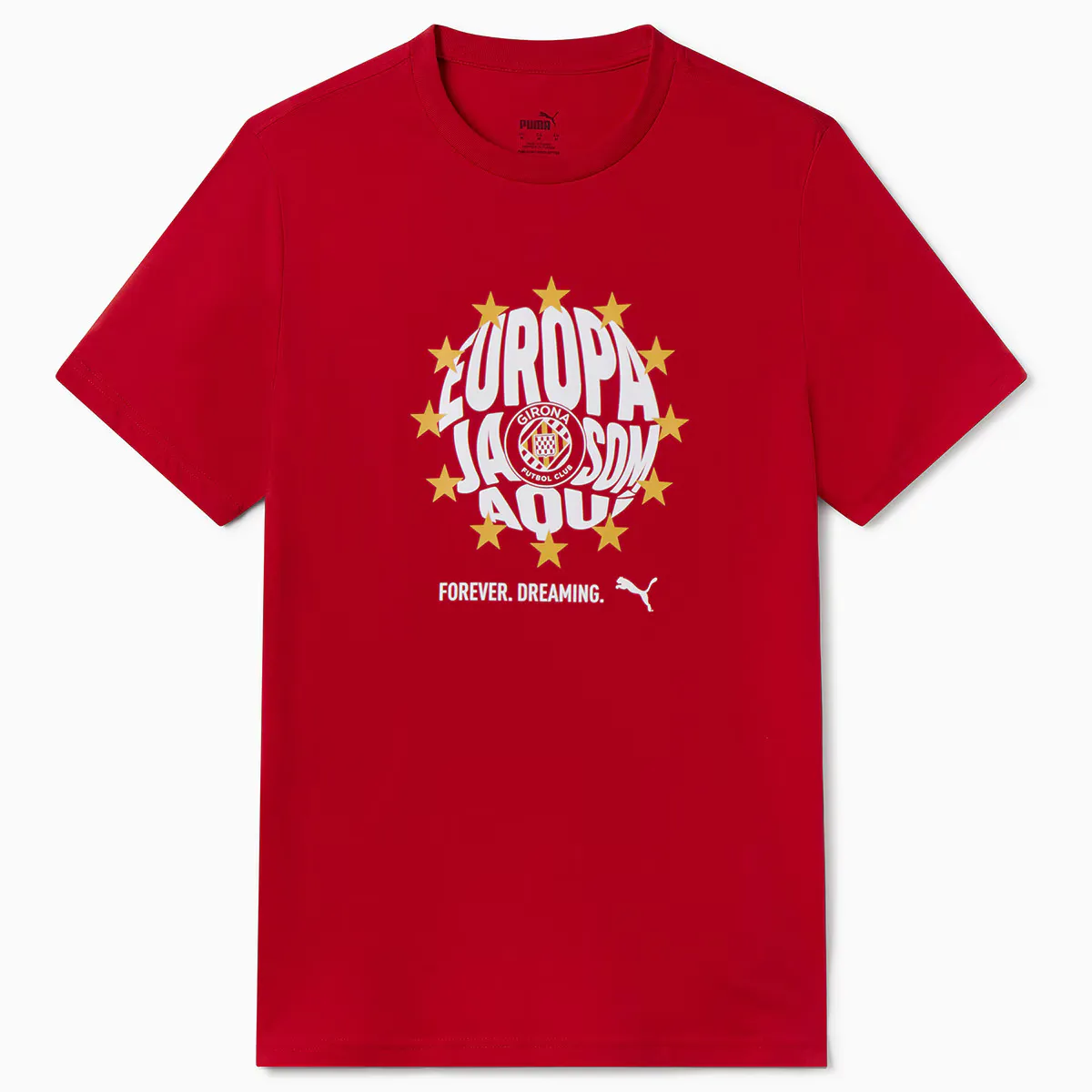 

Europa Tee Jr Girona FC Puma детская футболка, красный