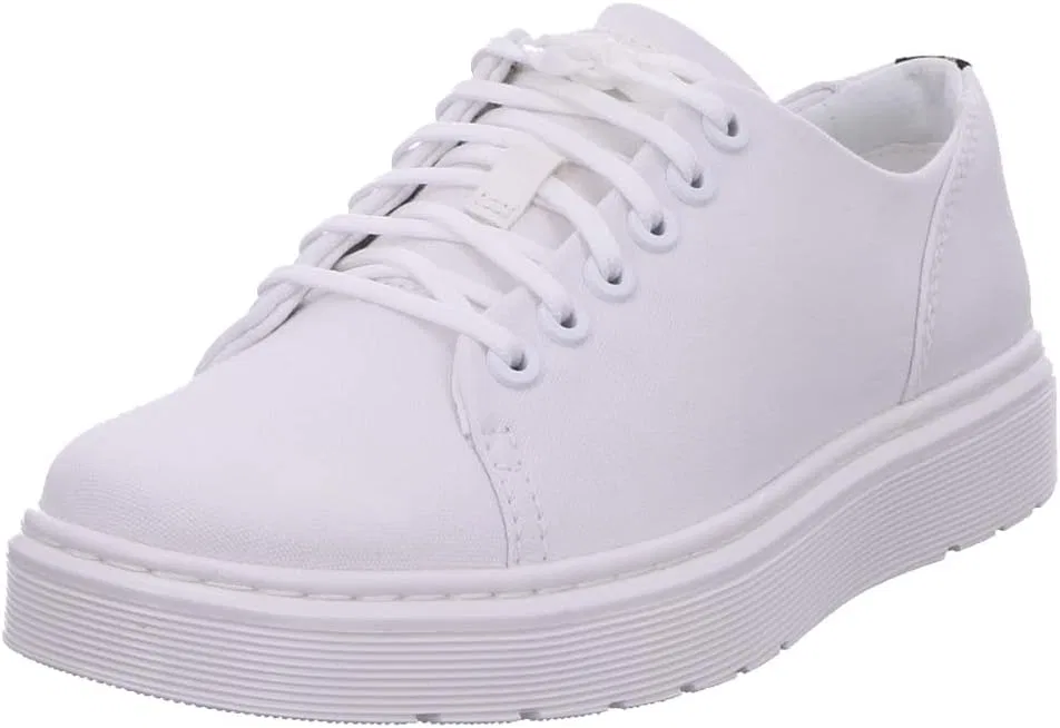 Мужские кроссовки Dr. Martens с 6 люверсами, White 10 Oz Canvas