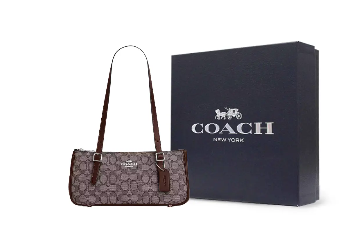 

COACH Кожаная сумка для боулинга