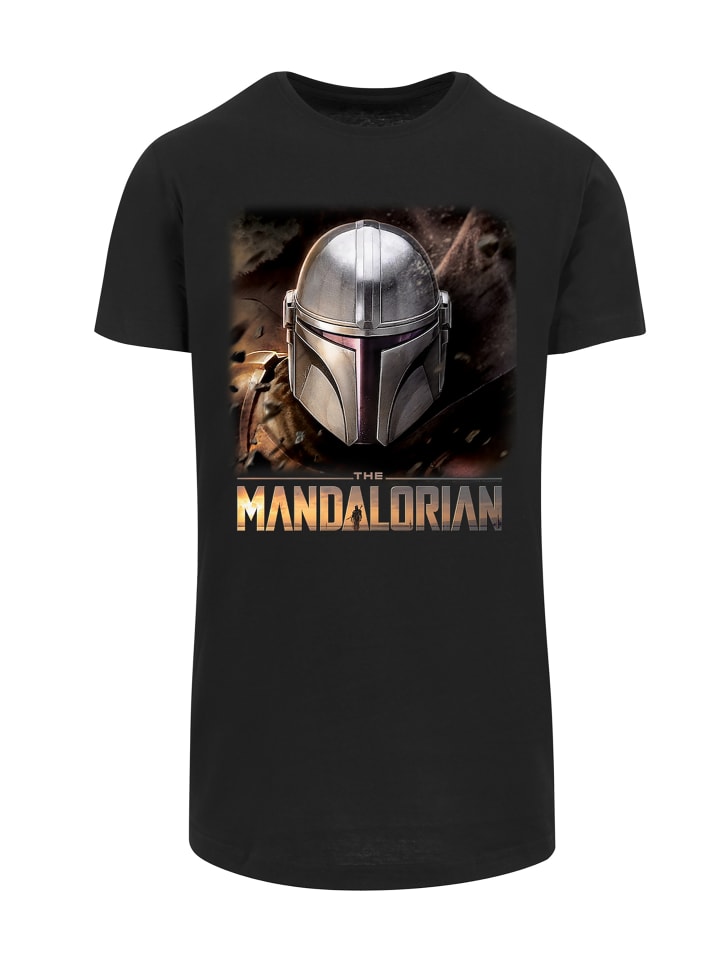 

Футболка F4NT4STIC Star Wars The Mandalorian Helm, черный