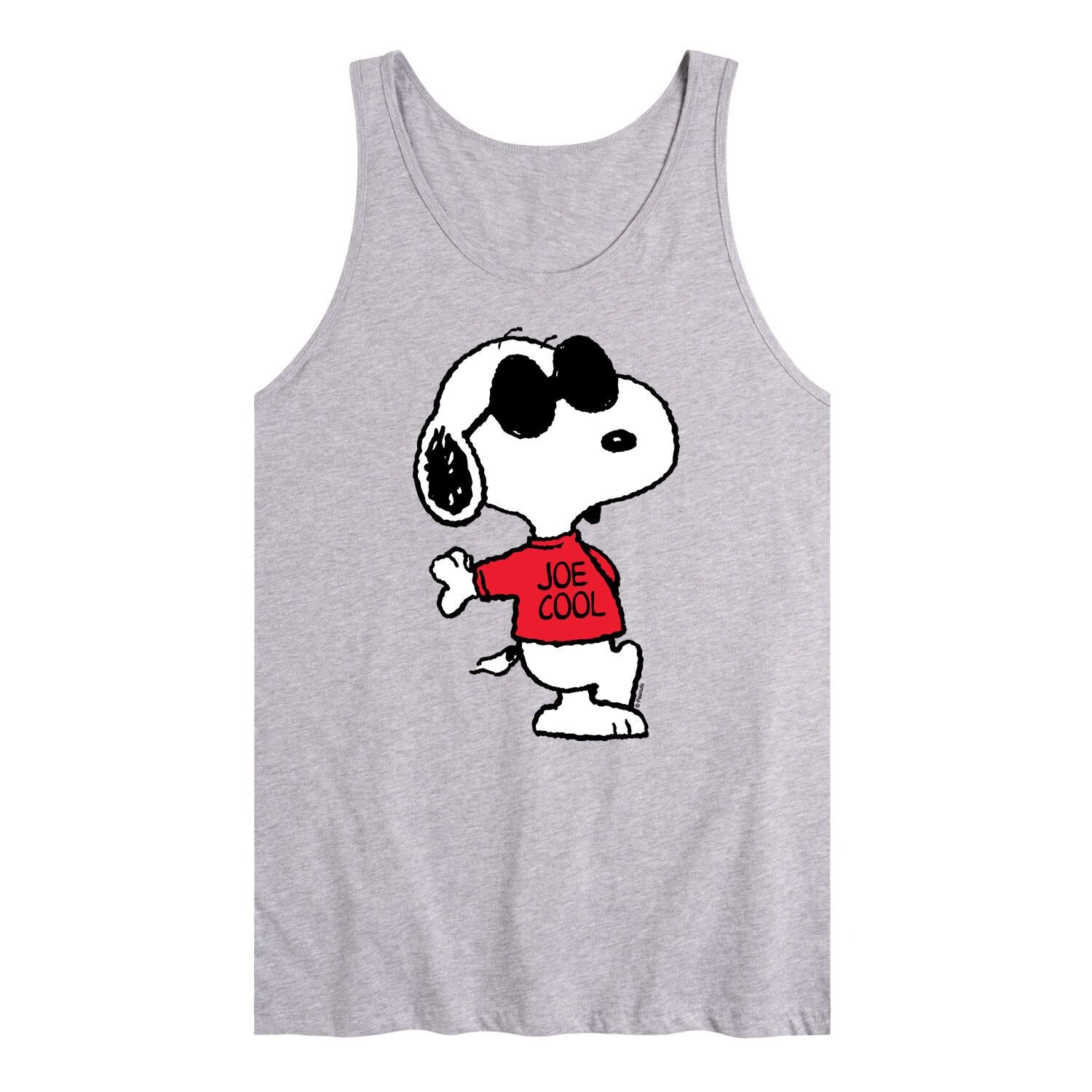 

Мужская майка с рисунком Peanuts Snoopy Joe Cool Licensed Character