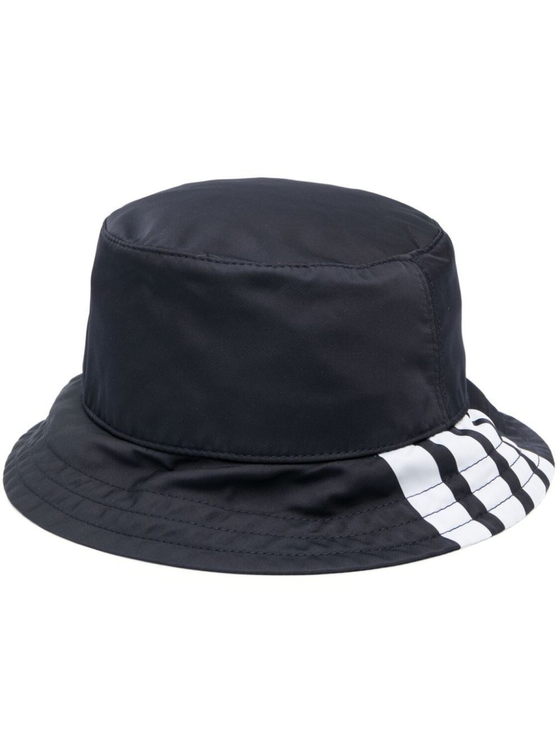 

Thom Browne панама с полосками 4-Bar, синий