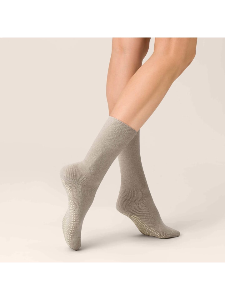 

Kunert Противоскользящие носки Homesocks ABS светло-серого цвета