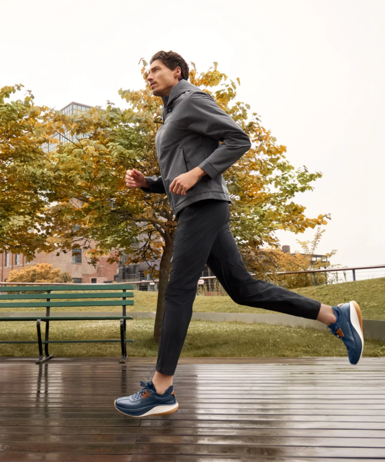 Мужские кроссовки COLE HAAN GrandPrø All Day Runner Leather — фото 2