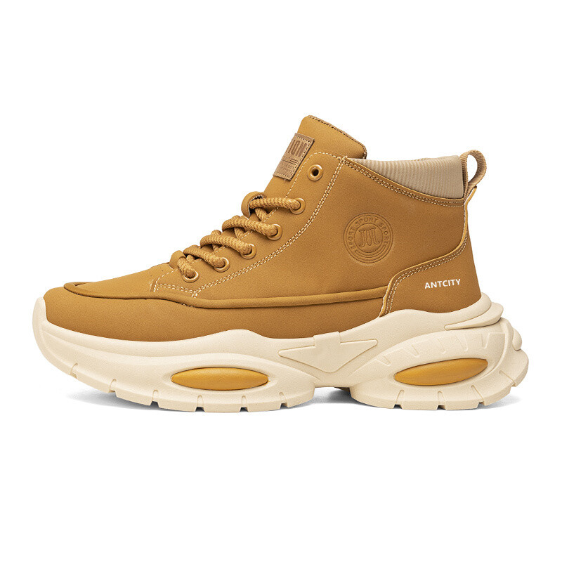 

Мужские кроссовки для повседневной носки, средний верх Ant City, хаки