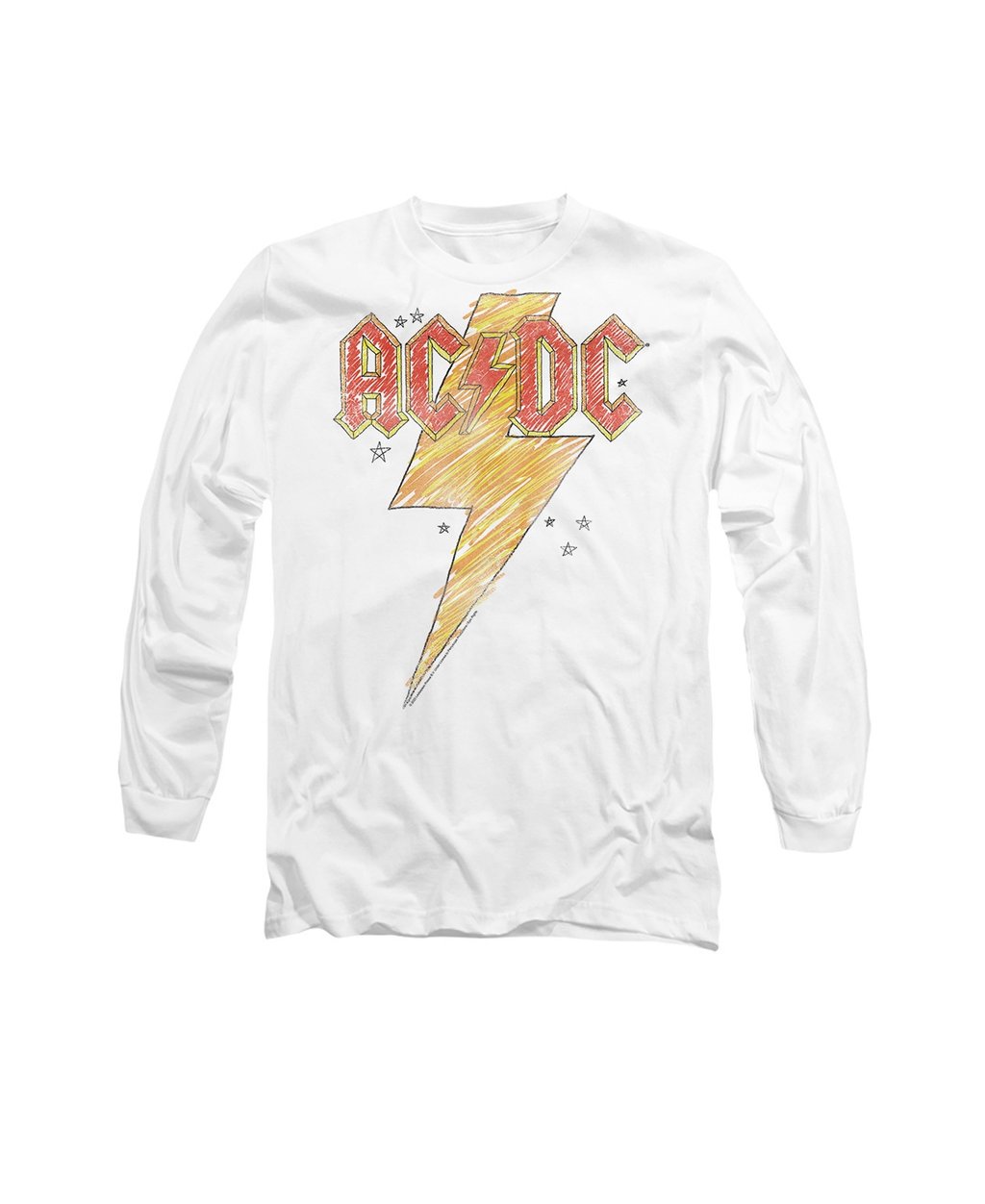 

Топ с длинными рукавами AC/DC SKETCH BOLT Cotton Soul, белый