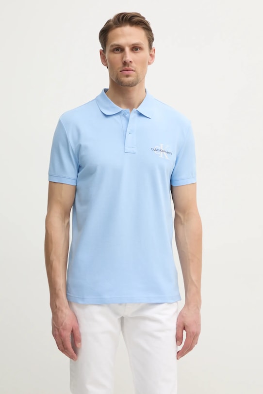 

Поло Calvin Klein Jeans, синий
