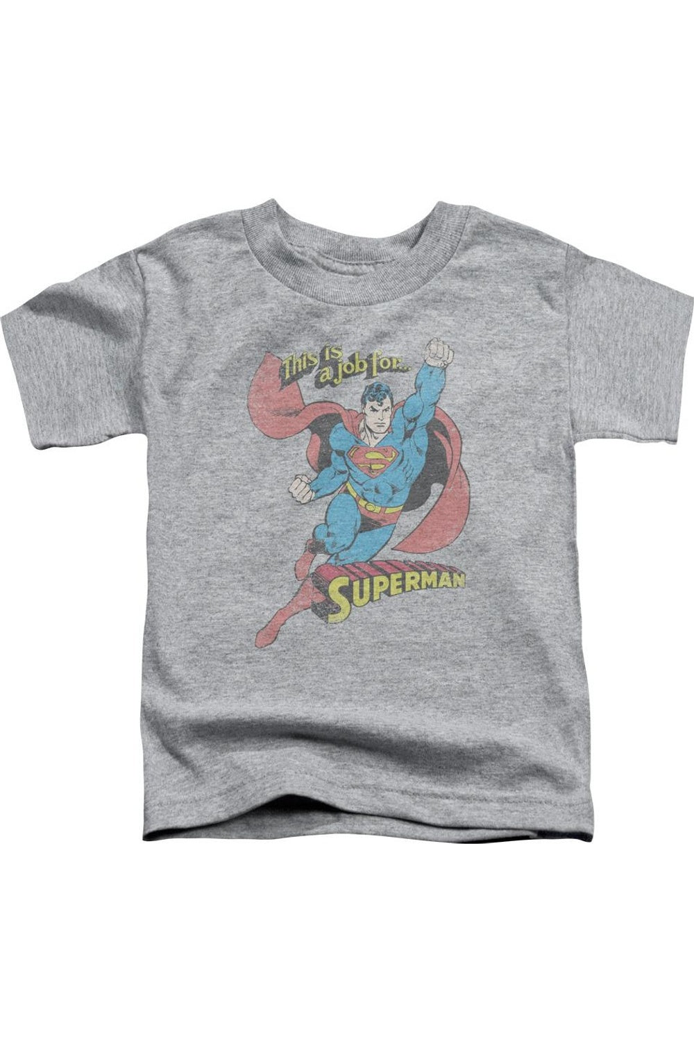 

Футболка с коротким рукавом DC Comics On The Job для детей Gildan, Athletic Heather