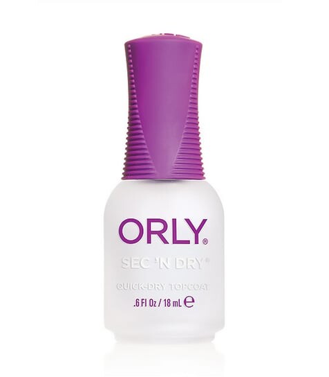 

Верхнее покрытие, ускоряющее высыхание лака для ногтей, 18 мл Orly, Sec'N Dry