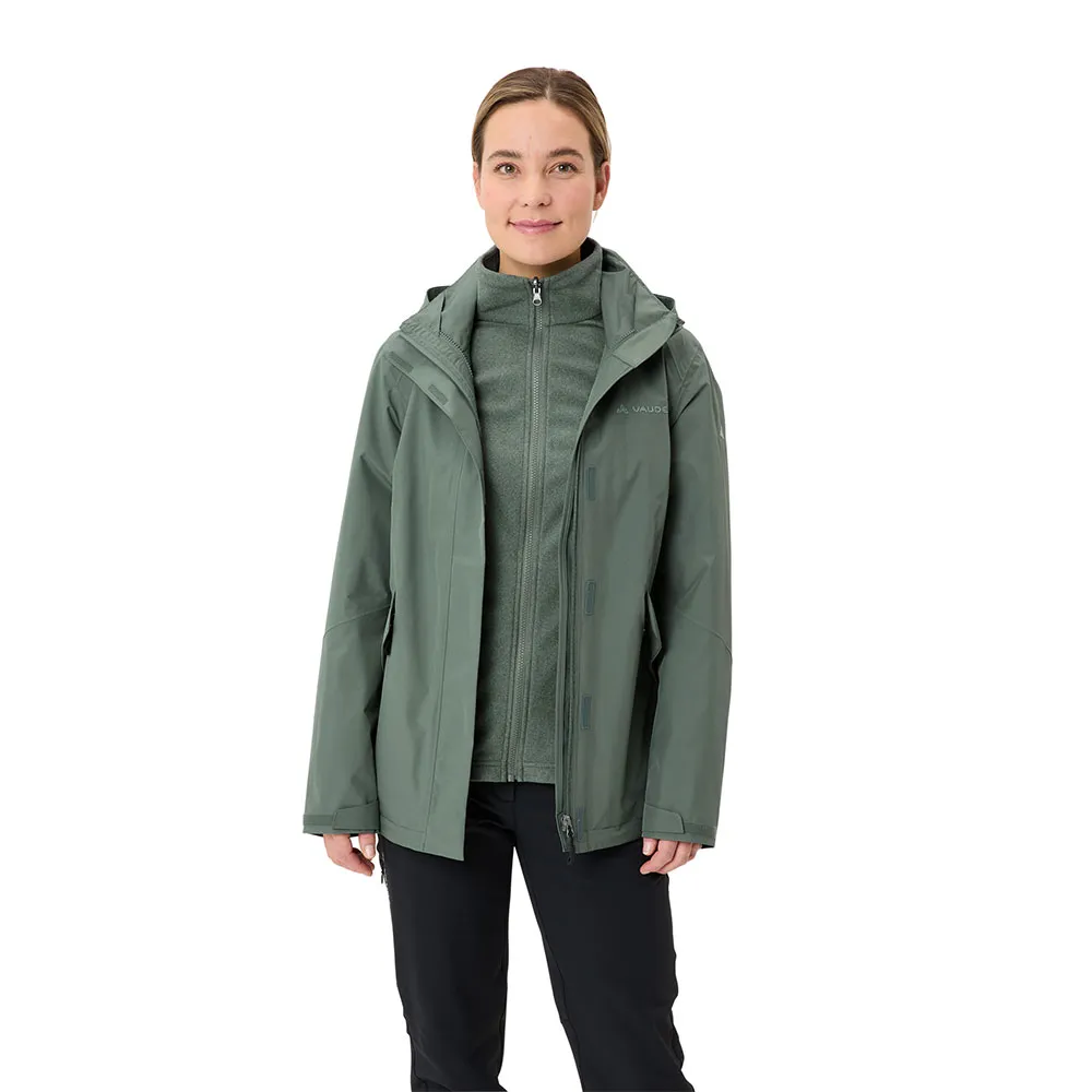 

Куртка VAUDE Rosemoor II 3in1, зеленый