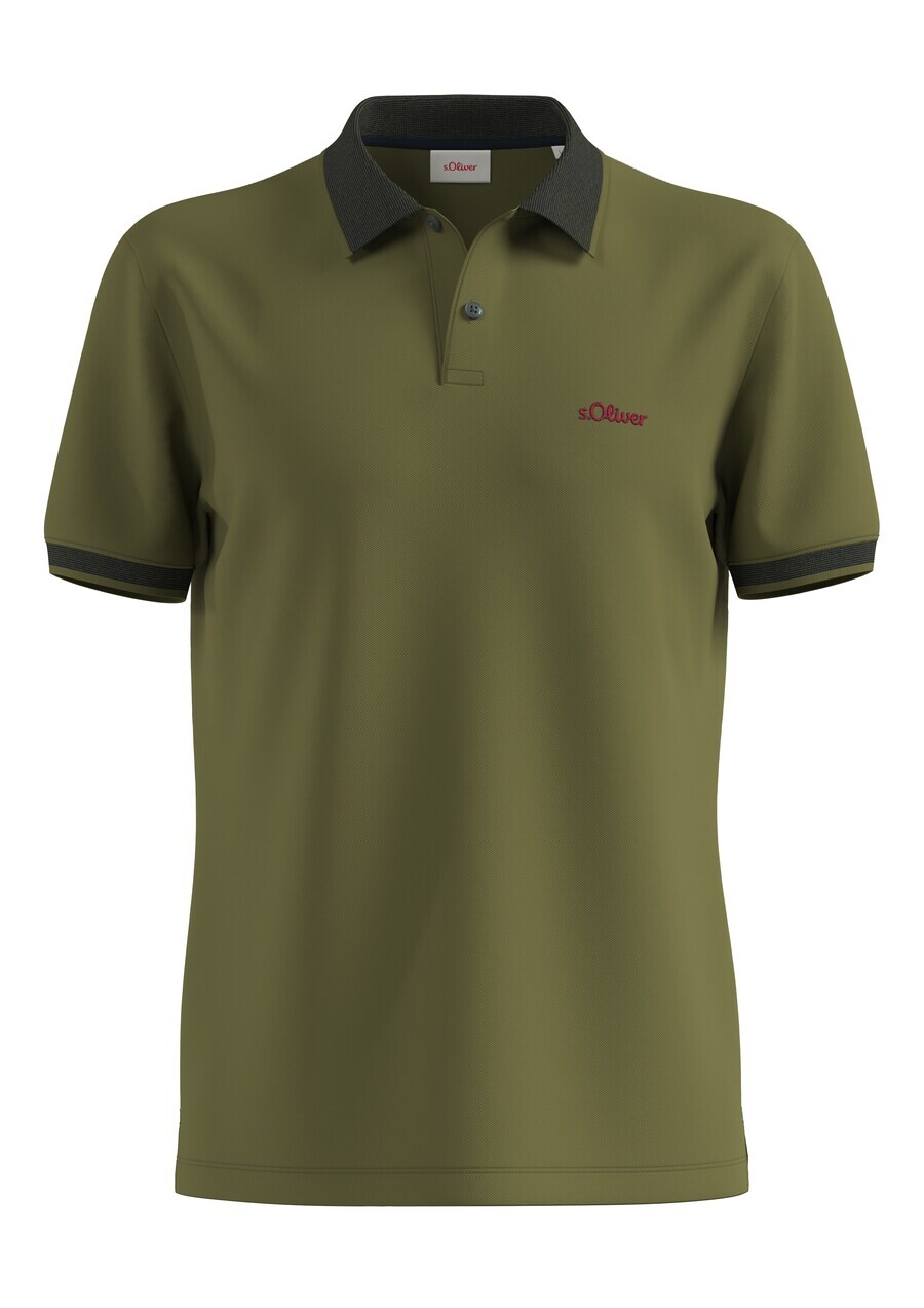 

Рубашка поло s.Oliver Shirt, оливковый