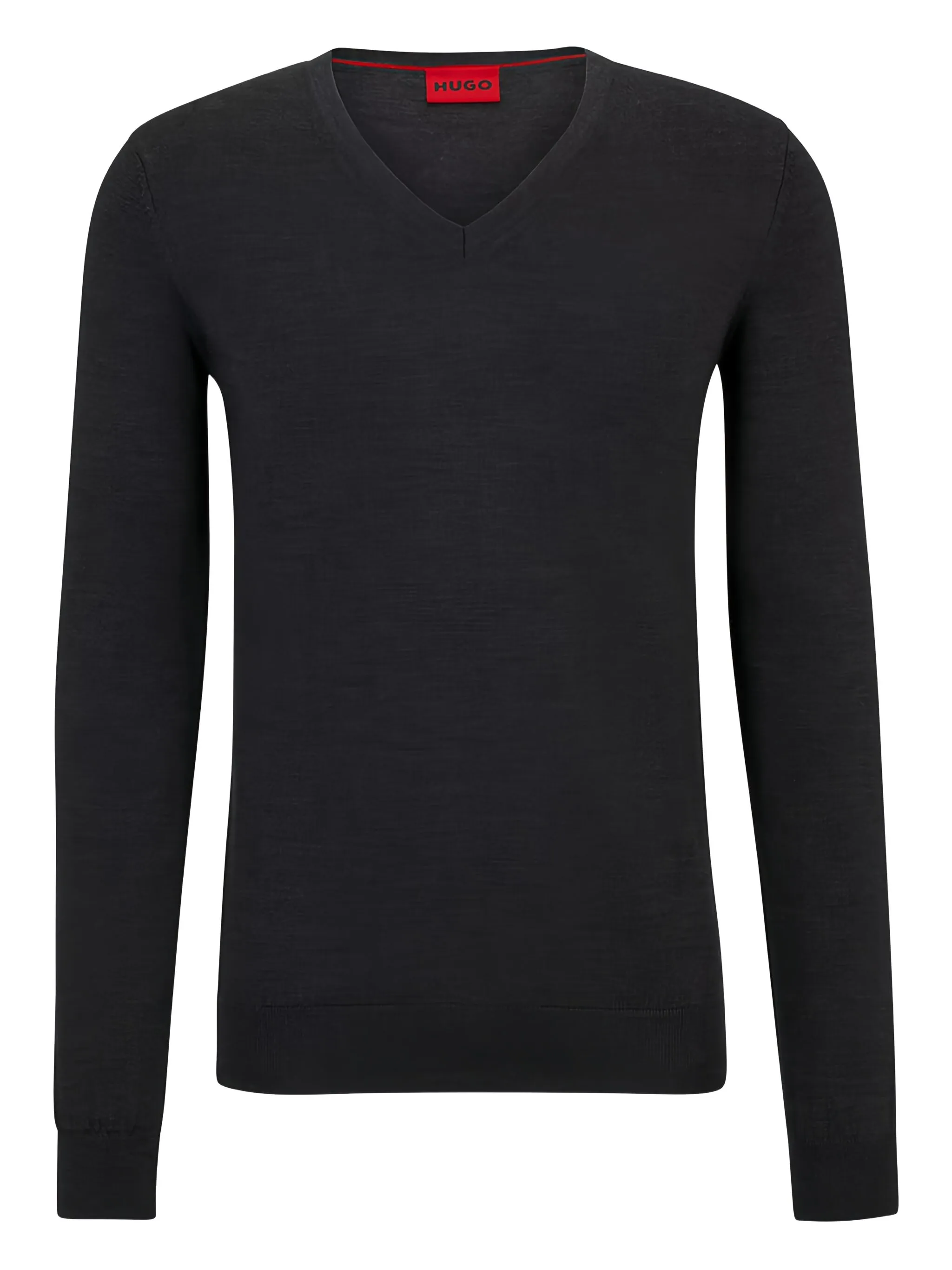 

Футболка San Vo с V-образнымвырезом Hugo, серый