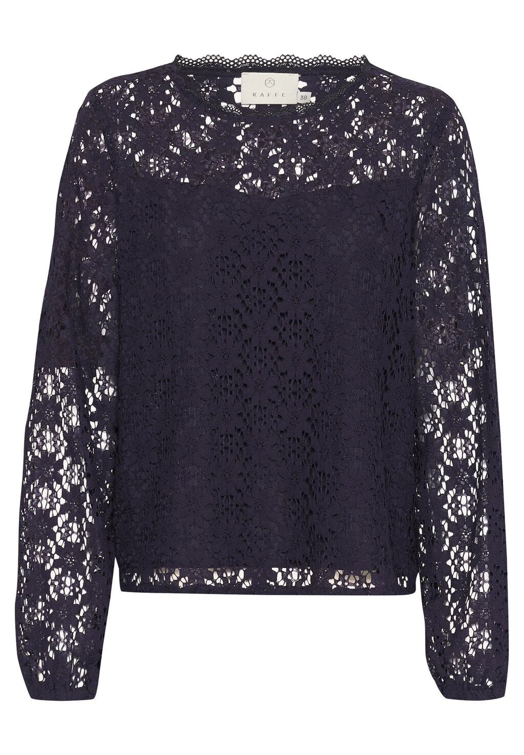 

Блуза SILJA LONG SLEEVE Kaffe, фиолетовый
