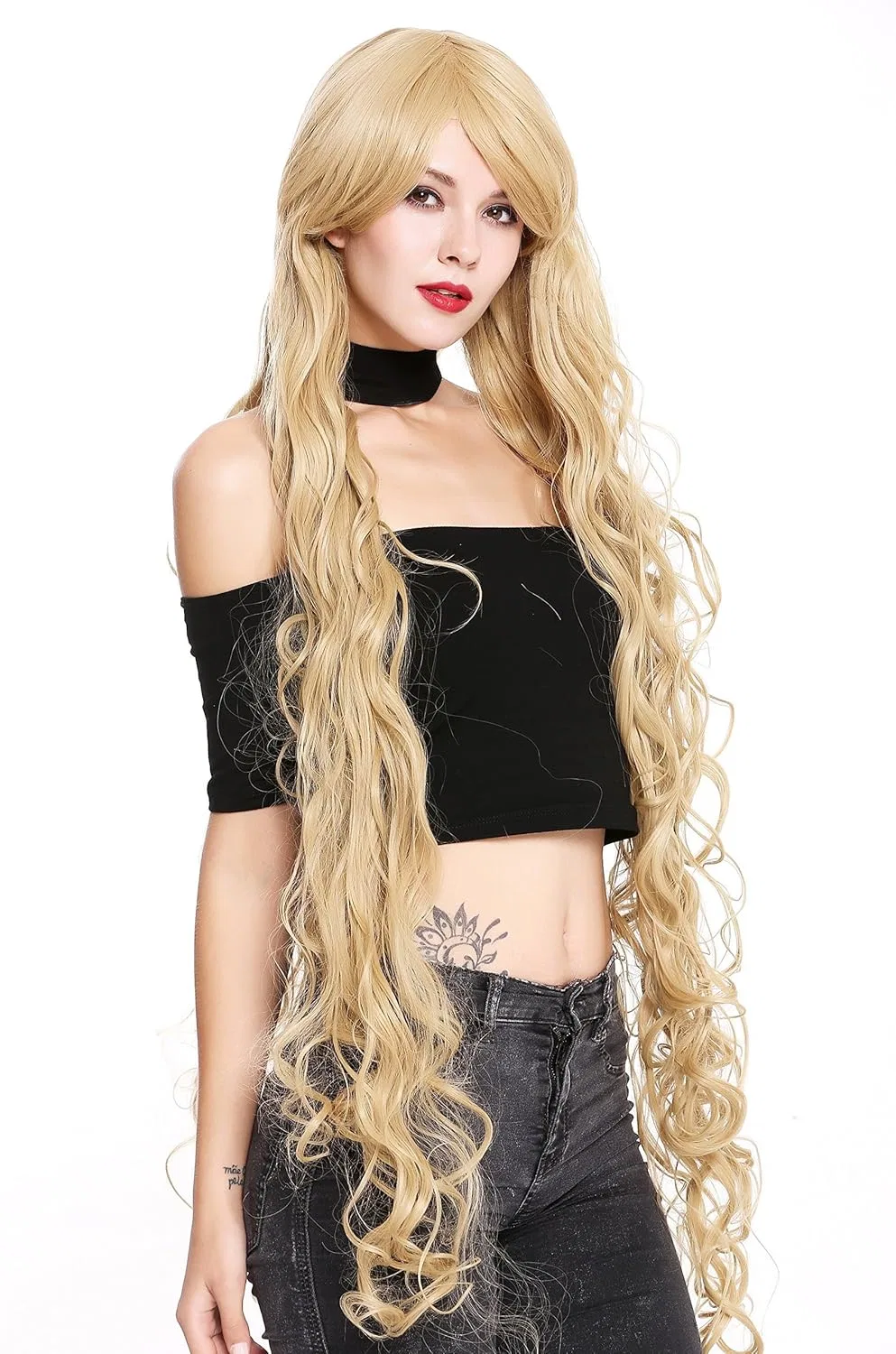 Женский парик WIG ME UP «Рапунцель» очень длинный, светлый блонд Wig Me Up — фото 2