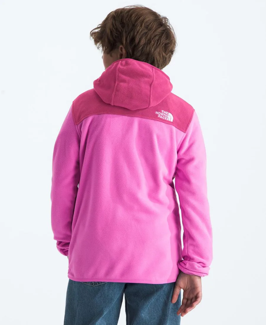 Детская толстовка на молнии Glacier для девочек 7-16 лет The North Face, Violet Crocus/Fuchsia Flash — фото 4