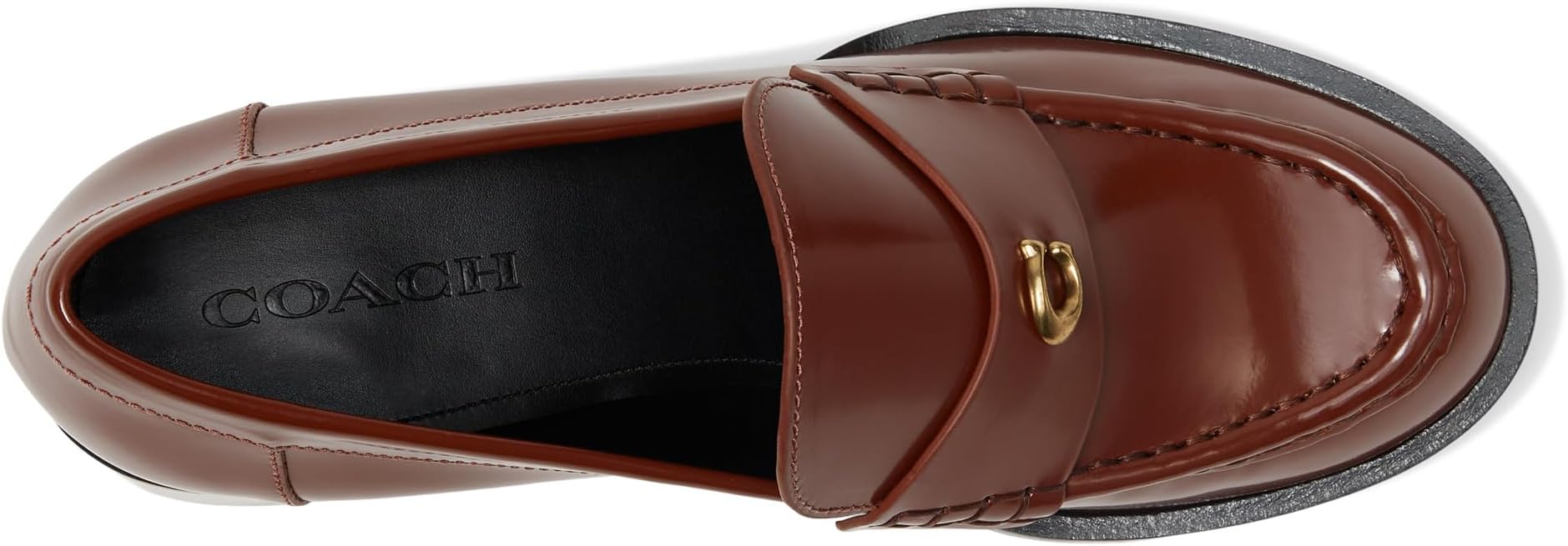 Лоферы COACH Natalie Loafer, цвет Dark Neutral — фото 2