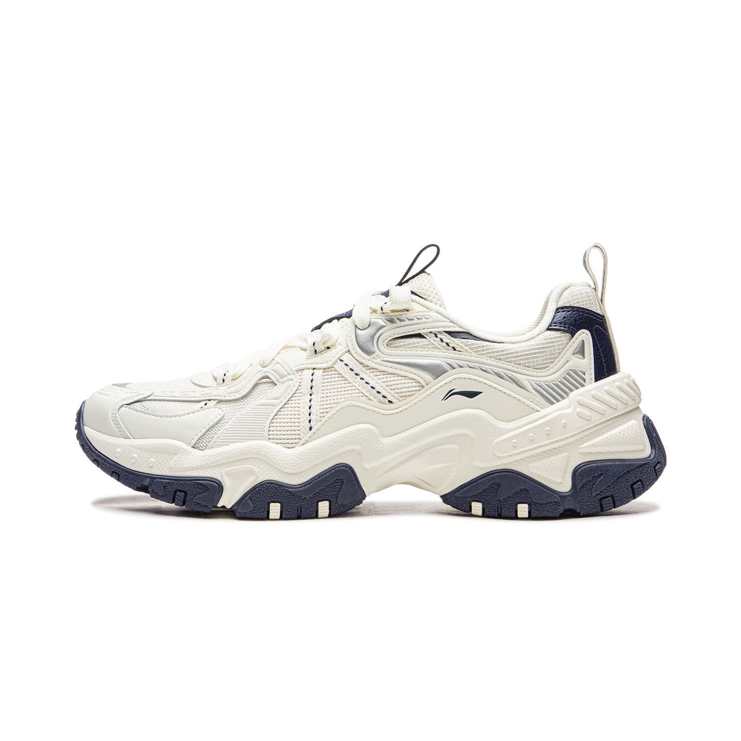 

Li-Ning Li Ning Brown Sugar Cushioning Slip Resistant Abrasion Resistant Support Low top Chunky Sneakers мужские бело-голубые