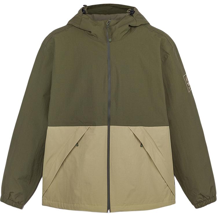 

Timberland Ветровка мужская водостойкая ветрозащитная дышащая армейского зеленого цвета, Army Green/Liquorice Yellow
