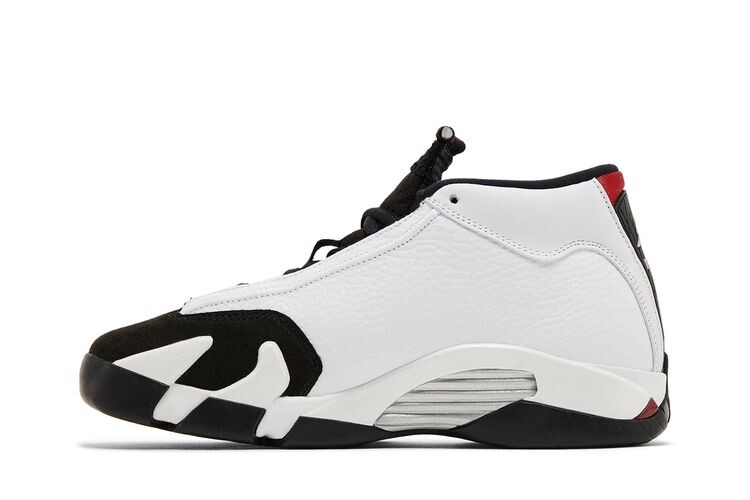 Кроссовки Air Jordan 14 Retro GS Black Toe2024, белый — фото 3