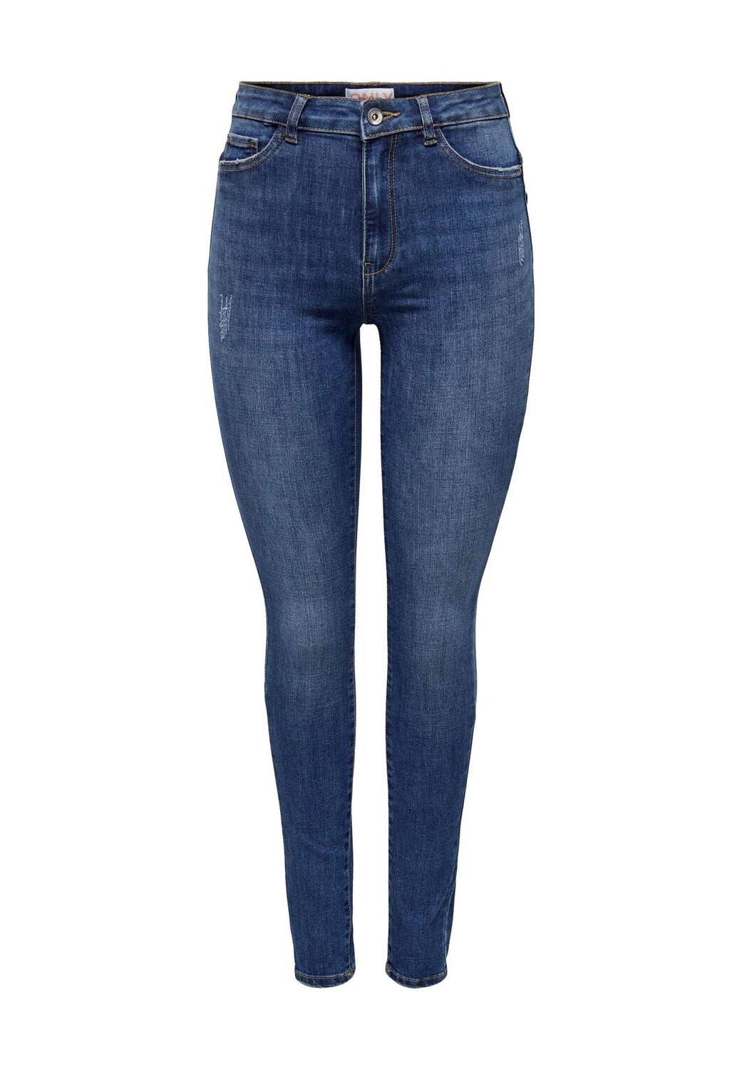 

Женские джинсы скинни с завышенной талией ONLY, цвет Medium Blu