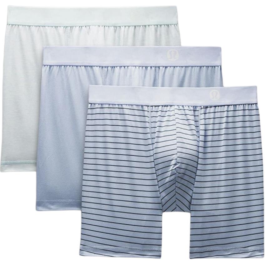 

Мужские трусы 1 комплект 3 штуки Lululemon, синий