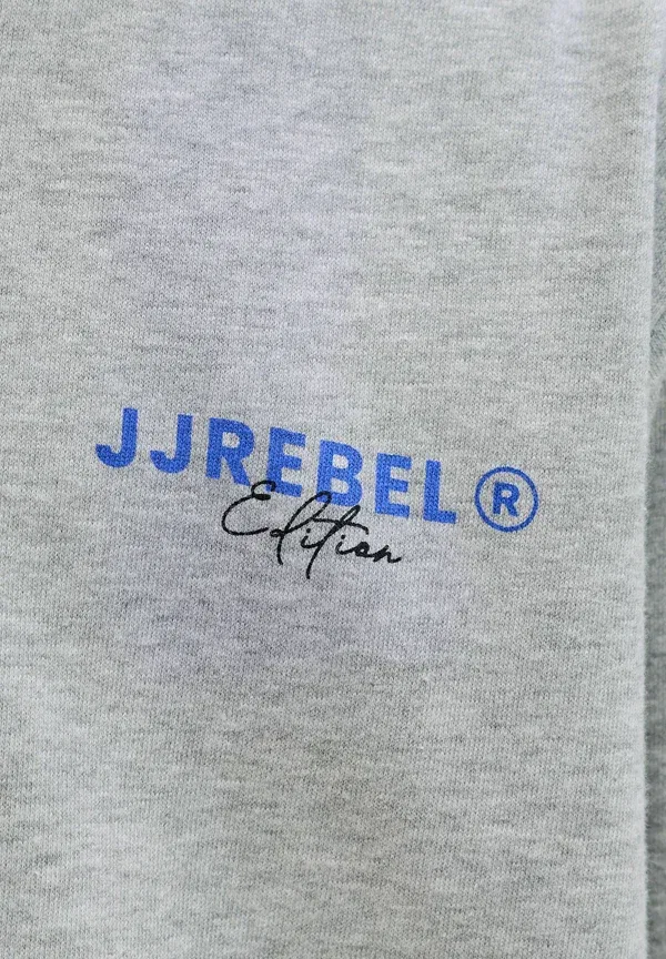 Свитшот Jj Rebel, светло-серый меланж — фото 4
