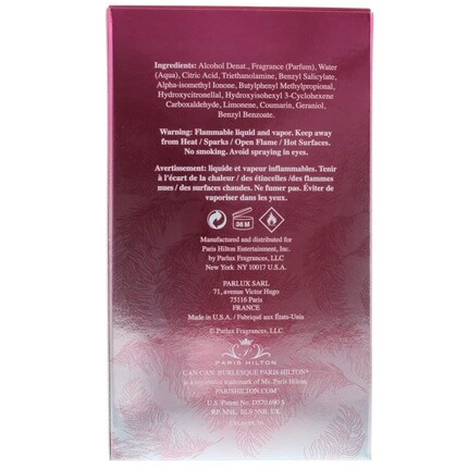 Женская парфюмерная вода Paris Hilton Can Can Burlesque Eau de Parfum Spray 100ml — фото 3