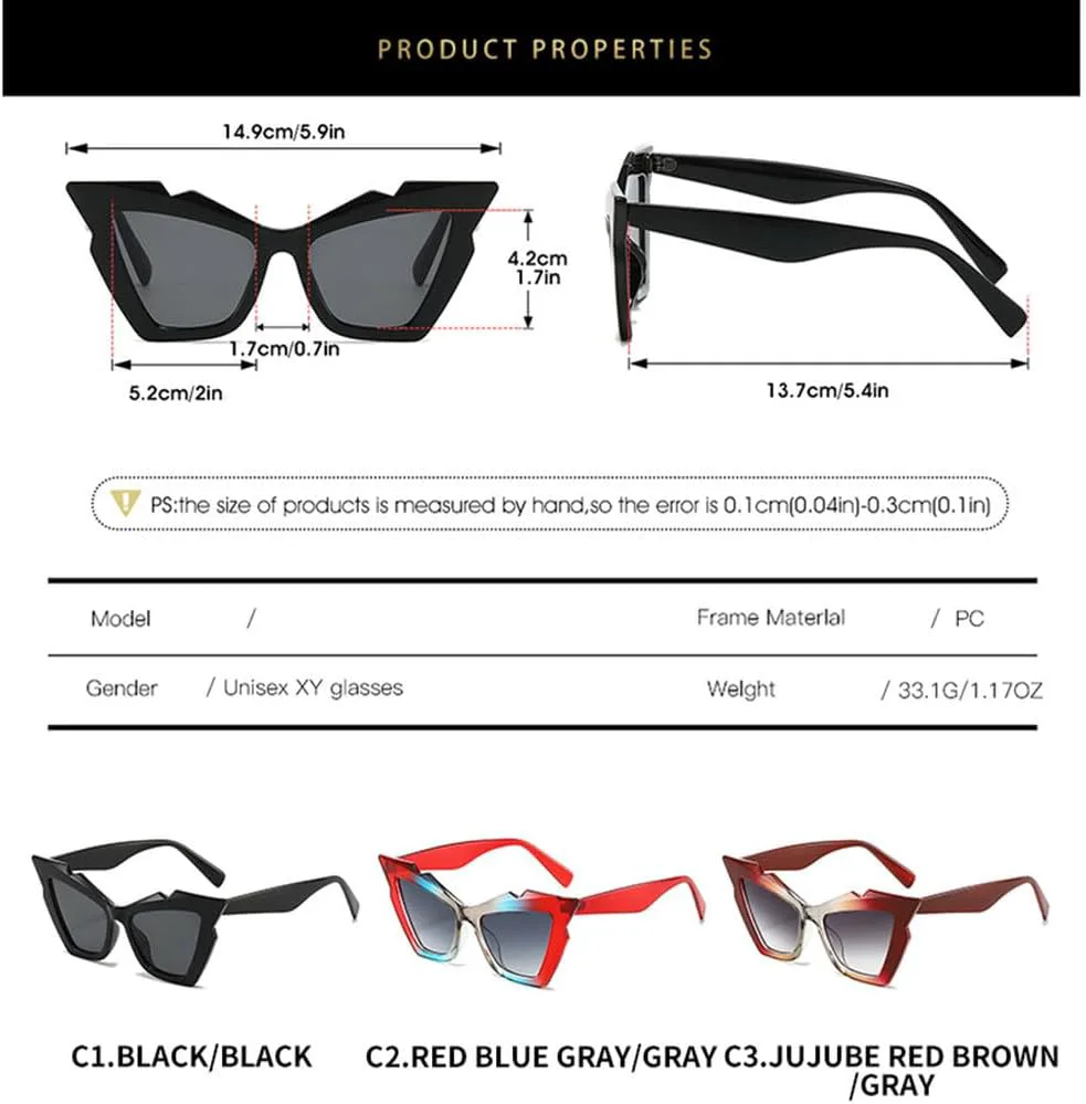 

Уличная фотография с градиентом для женских солнцезащитных очков. Модные солнцезащитные очки для отдыха с индивидуальным дизайном generic, Red Blue Clear