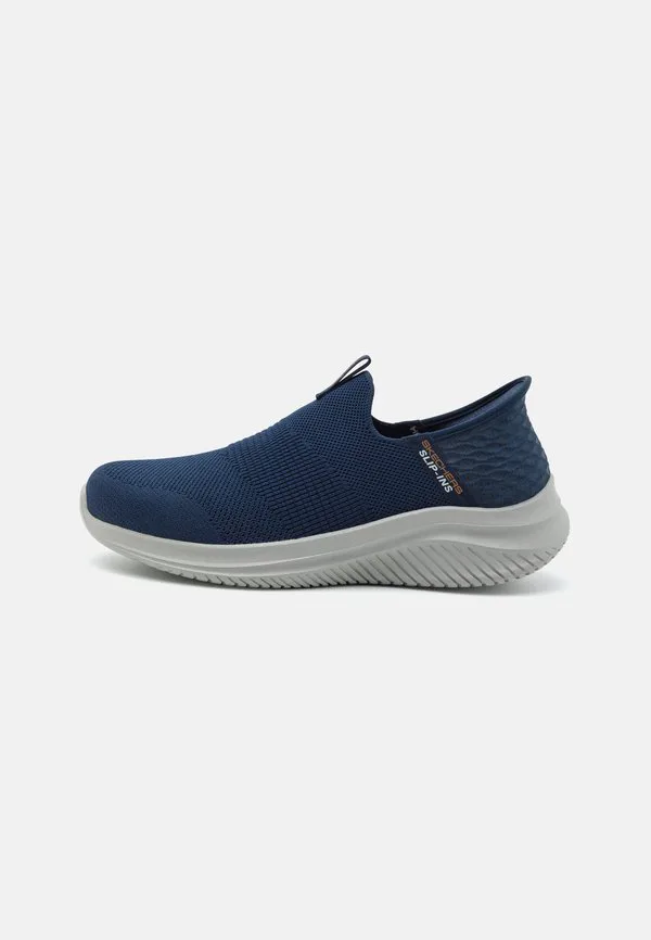 Слипоны ultra flex 3.0 Skechers Wide Fit, Navy Knit/Trim