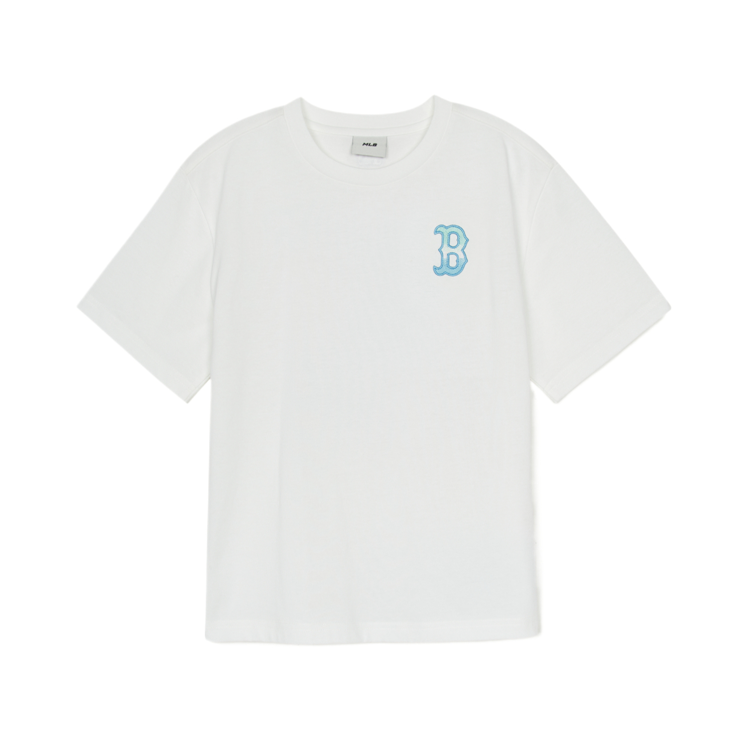 MLB KIDS Классический монограммный футболка boston red so ss25 white детская — фото 3