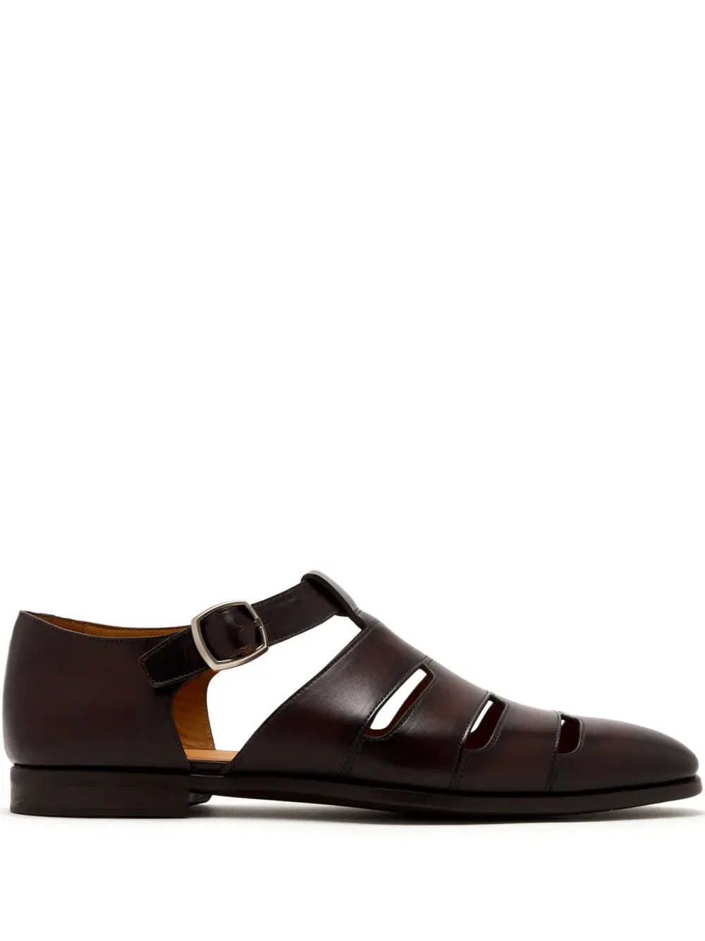 Кожаные сандалии Magnanni, коричневый