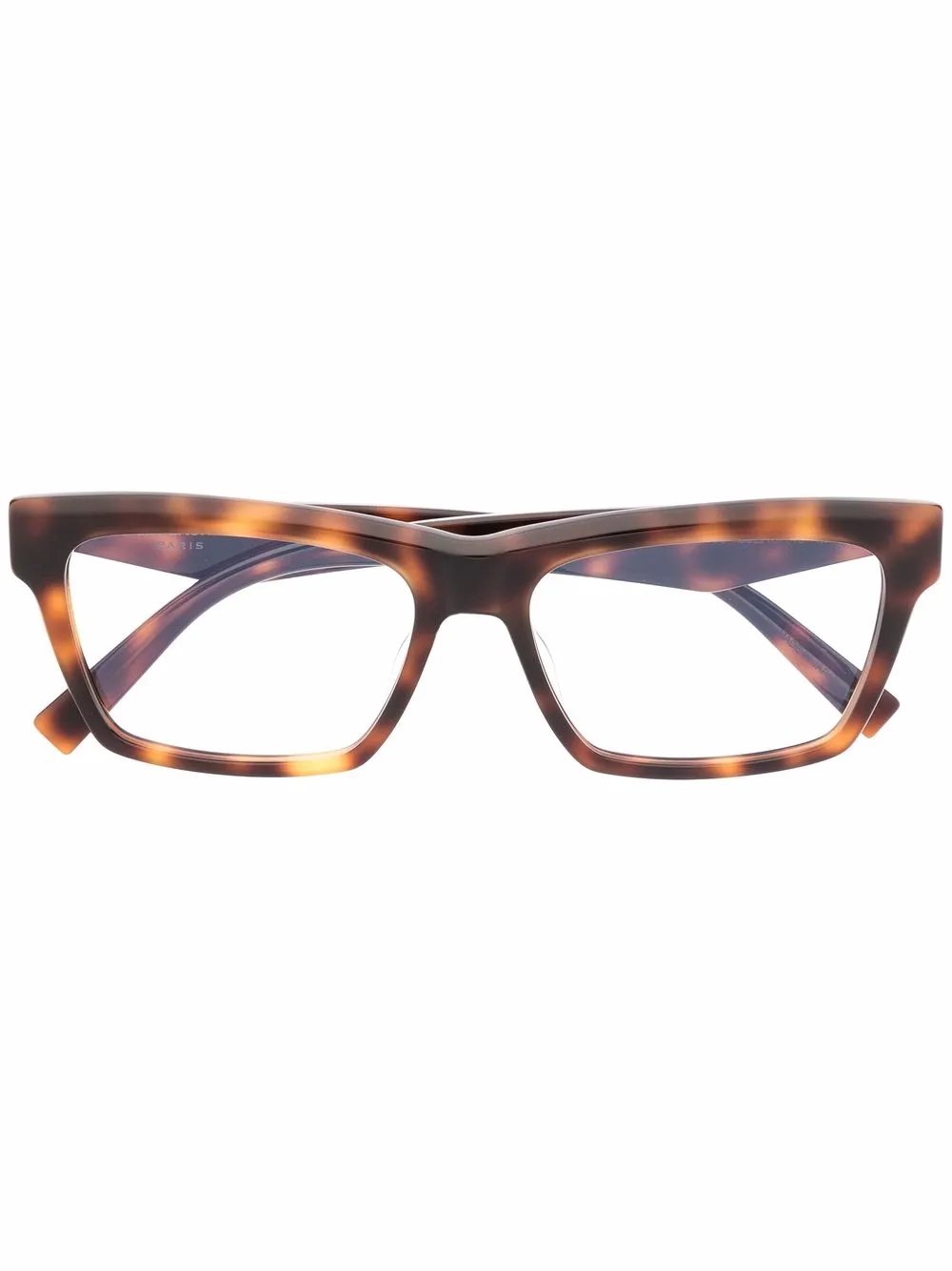 

Очки трапециевидной формы Saint Laurent Eyewear, коричневый
