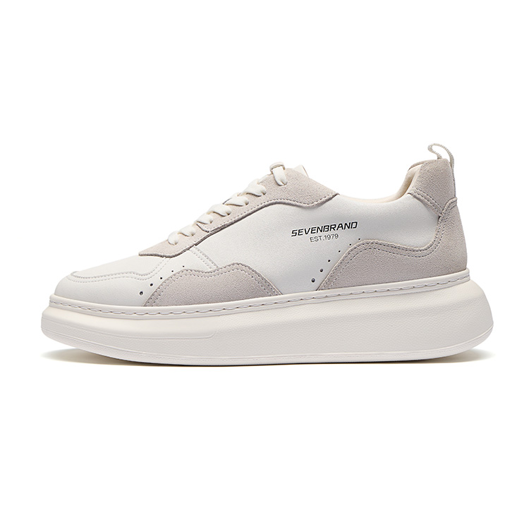 

SEVEN Мужские низкие кеды белые, цвет All White