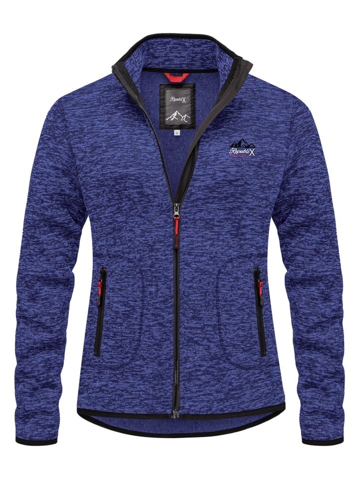 

Флисовая куртка REPUBLIX, темно-синий