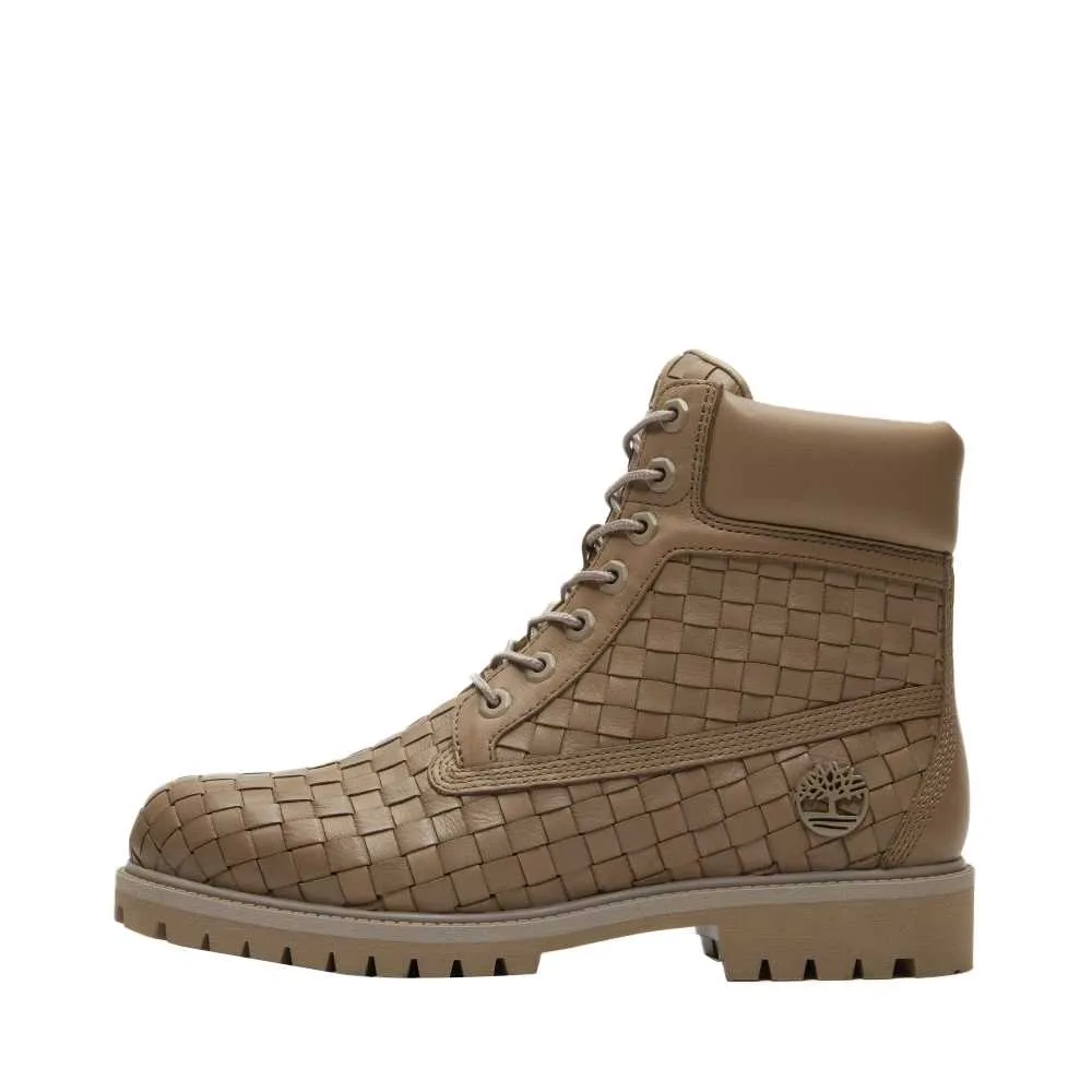 Кожаные ботинки мужские Timberland, оливковый