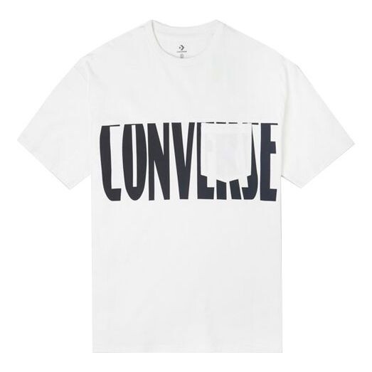 

Футболка wordmark logo pocket t-shirt 'white' Converse, белый