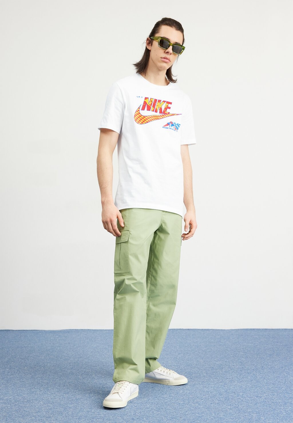 Брюки-карго CLUB PANT Nike Sportswear, цвет oil green/oil green — фото 2