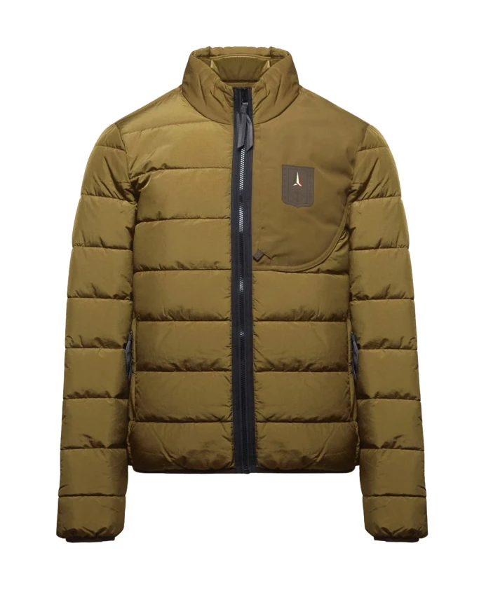 

Куртка из мятого нейлона Aeronautica Militare, зеленый