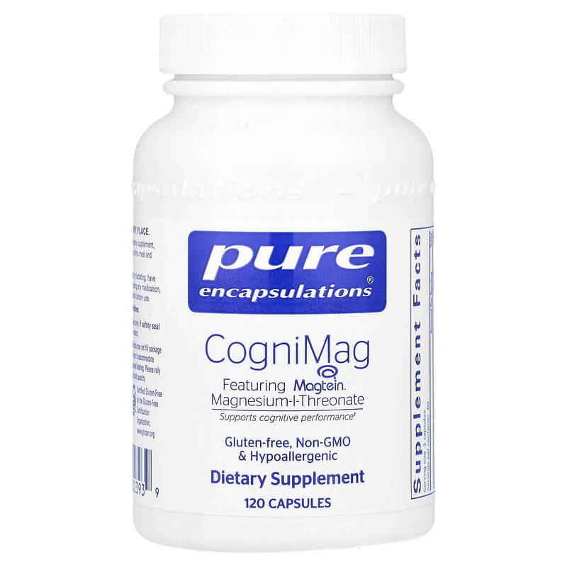 

Pure Encapsulations, CogniMag, 120 капсул