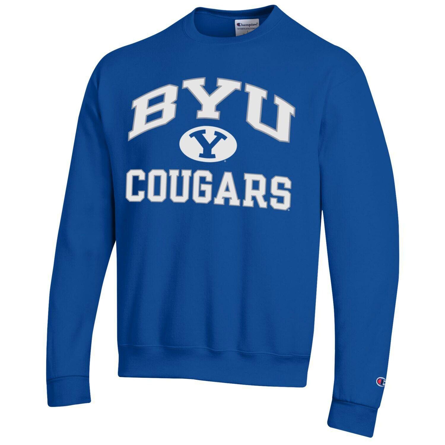 

Мужской пуловер с капюшоном Royal BYU Cougars High Motor Champion