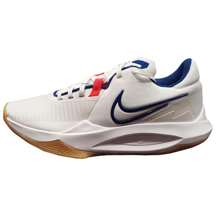 

Баскетбольные кроссовки Precision 6 Basketball Shoes Men Low-Top White Nike