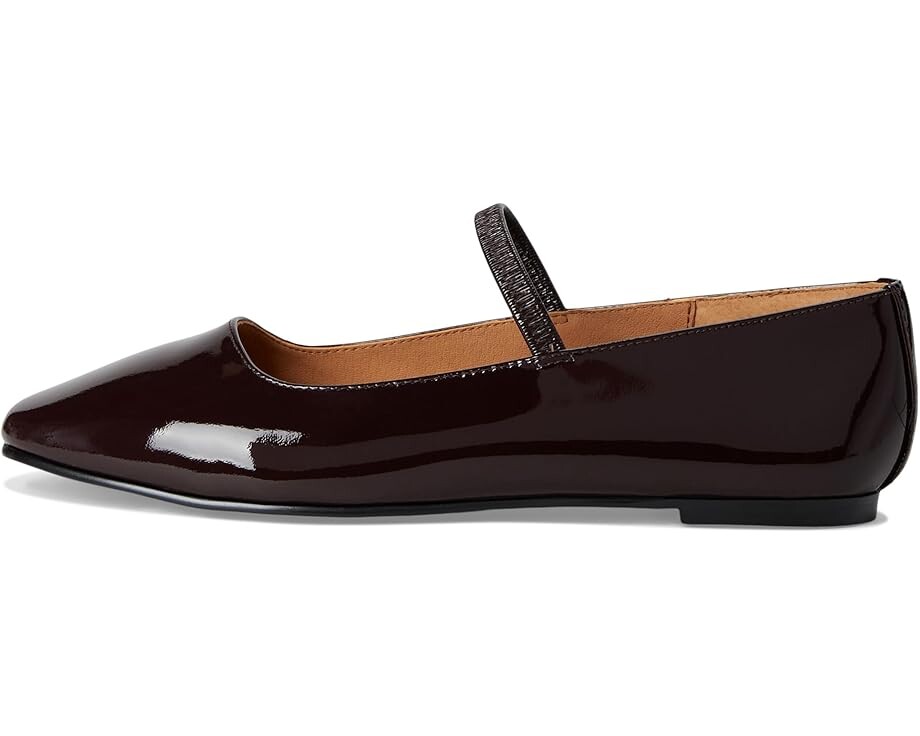 Туфли на плоской подошве Madewell Greta Patent Mary Jane Flats, цвет Dark Plum — фото 4