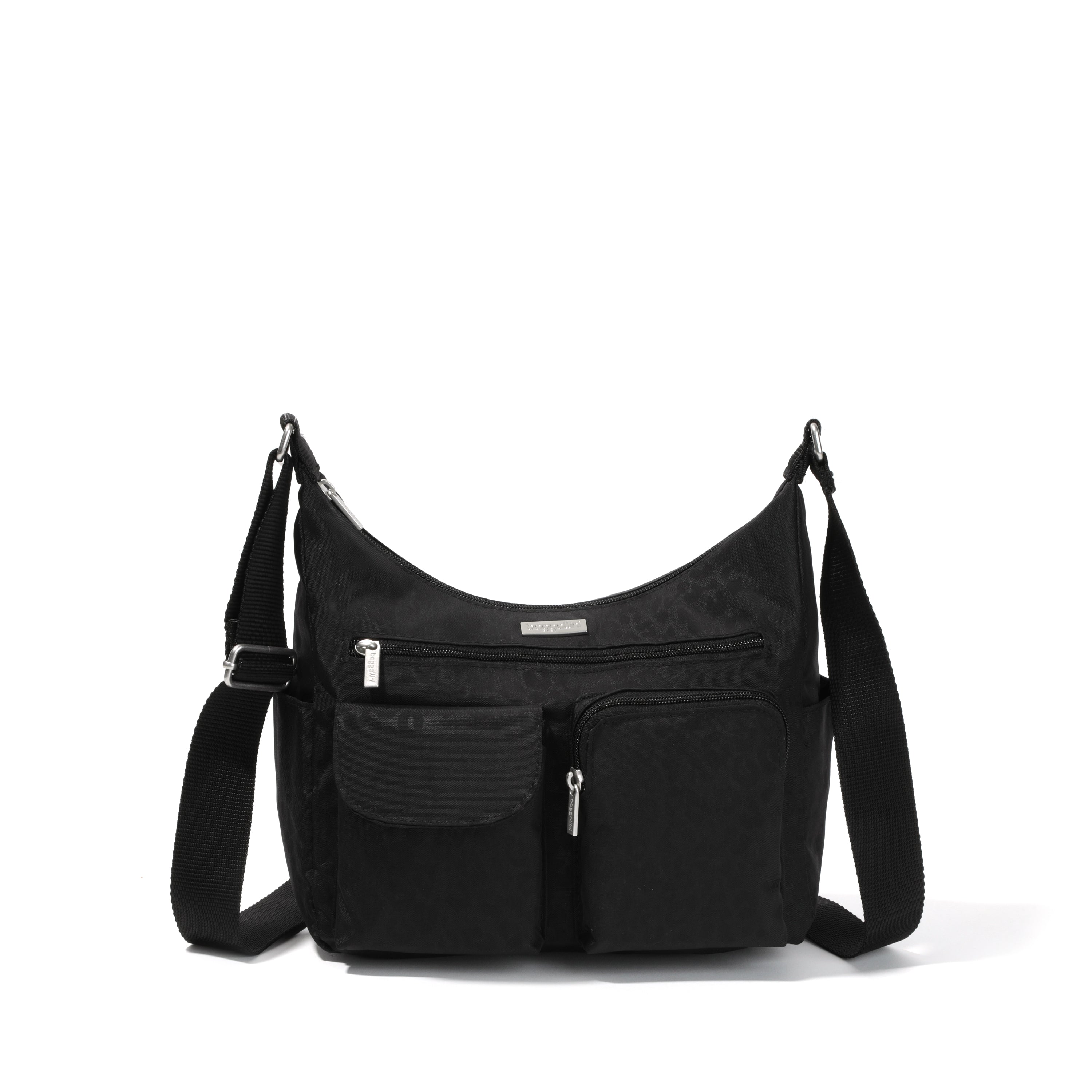 

Baggallini Женская сумка для повседневного ношения, цвет black cheetah emboss, Черный, Baggallini Женская сумка для повседневного ношения, цвет black cheetah emboss