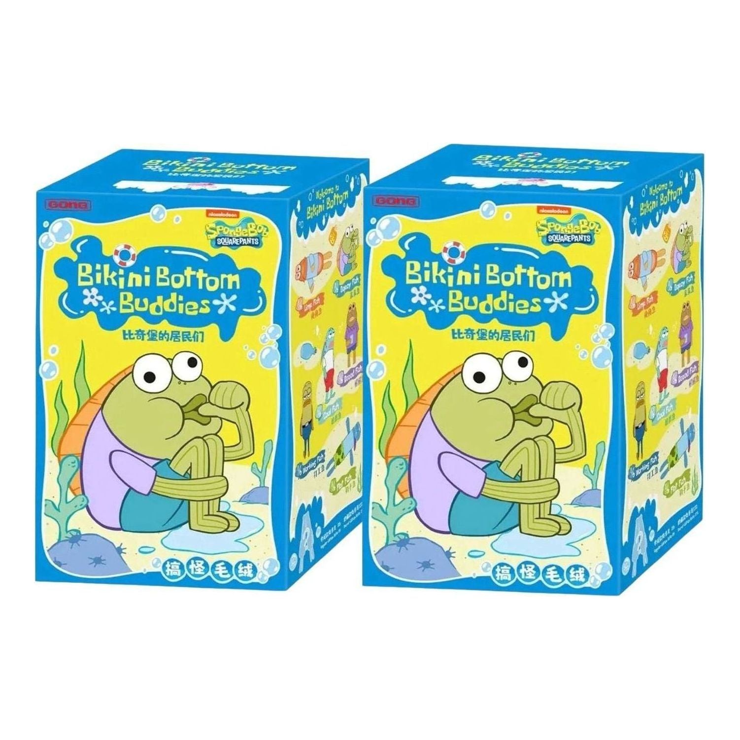 

Набор плюшевых игрушек Pop Mart x Bikini Bottom Buddies в запечатанной упаковке (2 коробки-сюрприза)