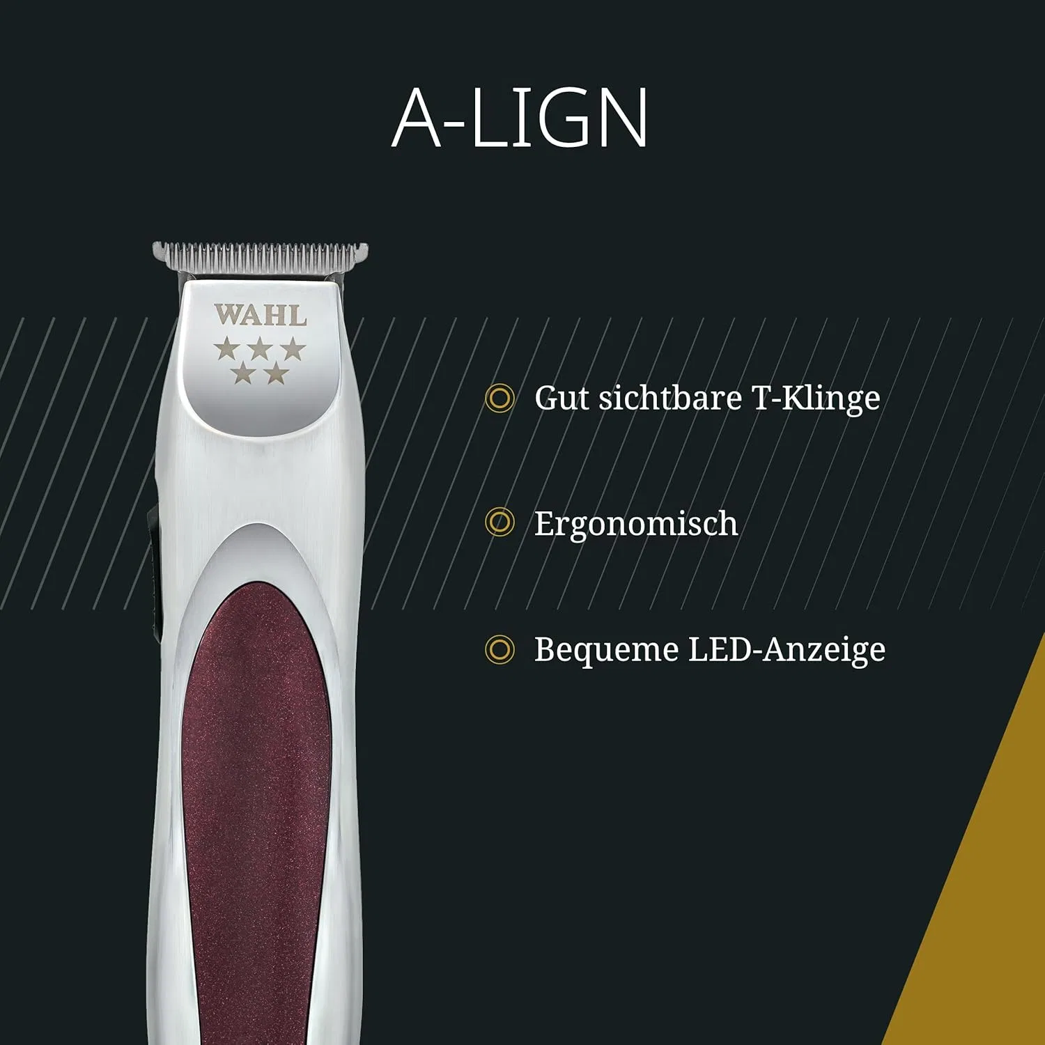 Беспроводной триммер для волос «A-LIGN» от Wahl Wahl — фото 2