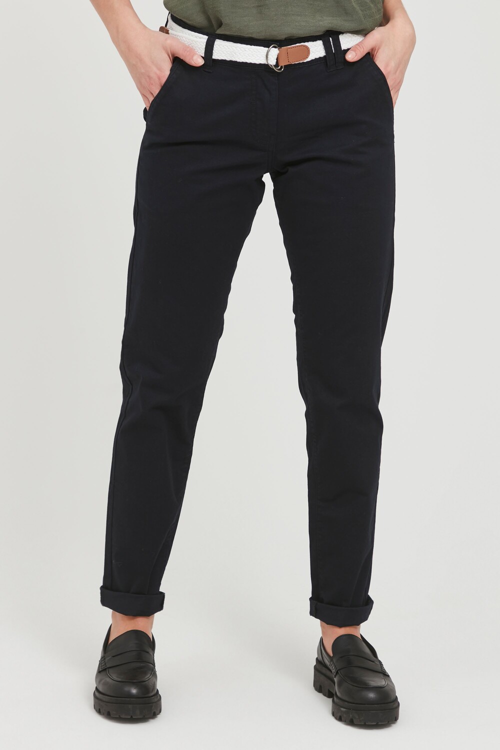 

Брюки Oxmo Chinohose, черный