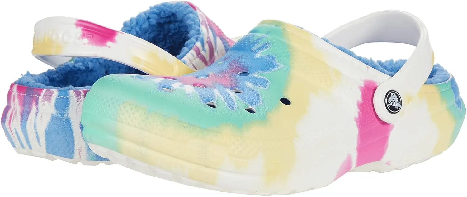 Сабо Crocs Classic Lined Tie-Dye — фото 2